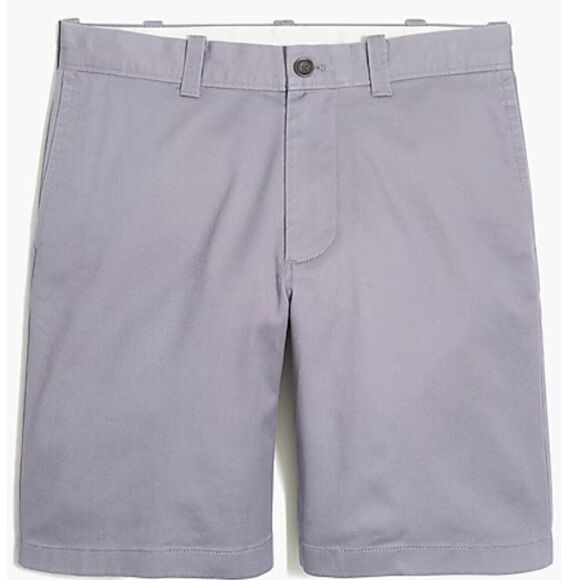 J. Crew Factory H5020 9" flex chino short NWT in slate gray - Picture 2 of 12